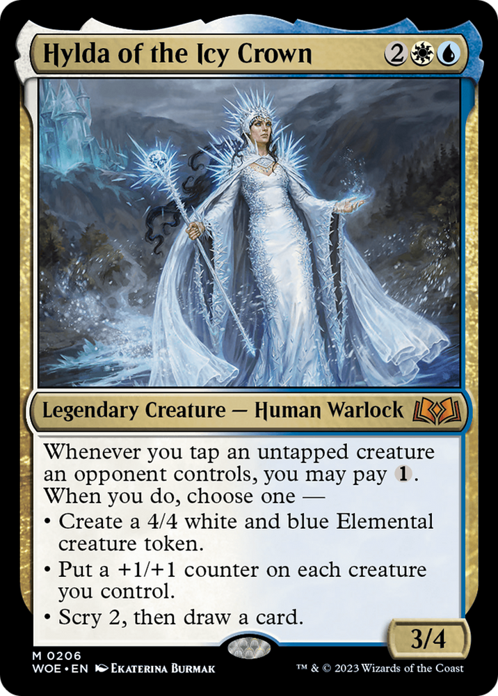 Hylda of the Icy Crown [Wilds of Eldraine] Magic: The Gathering