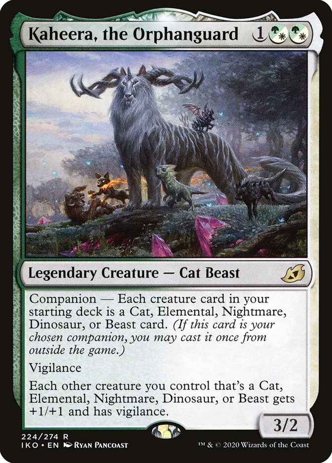 Kaheera, the Orphanguard [Ikoria: Lair of Behemoths] Magic: The Gathering