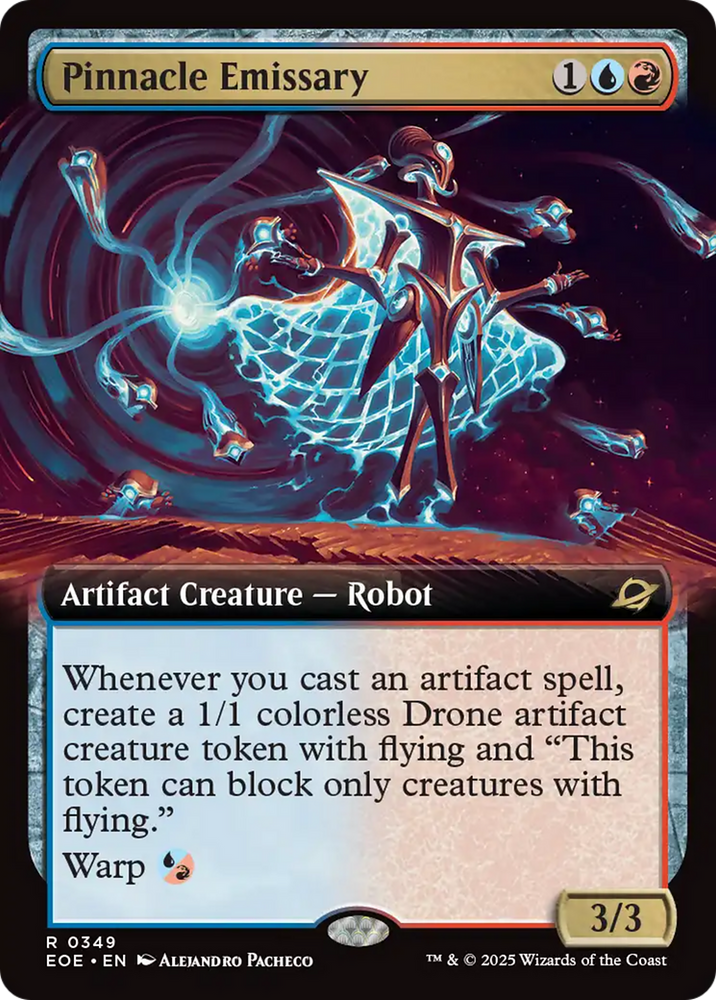 Pinnacle Emissary (Extended Art) [Edge of Eternities] Magic: The Gathering