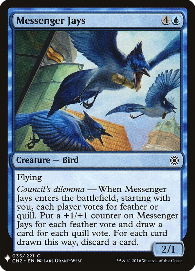 Messenger Jays [Mystery Booster] Magic: The Gathering