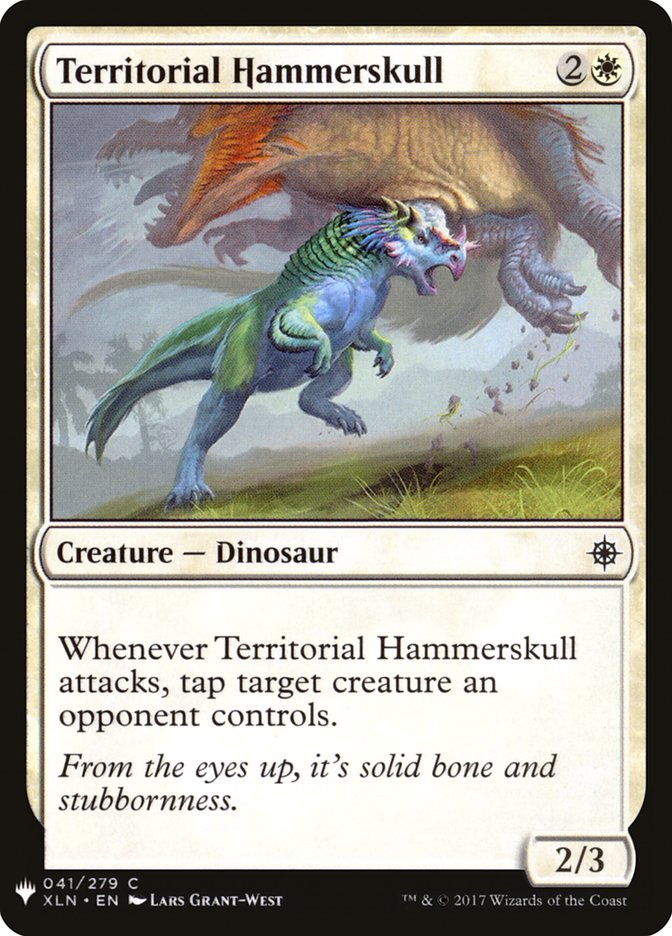 Territorial Hammerskull [Mystery Booster] Magic: The Gathering