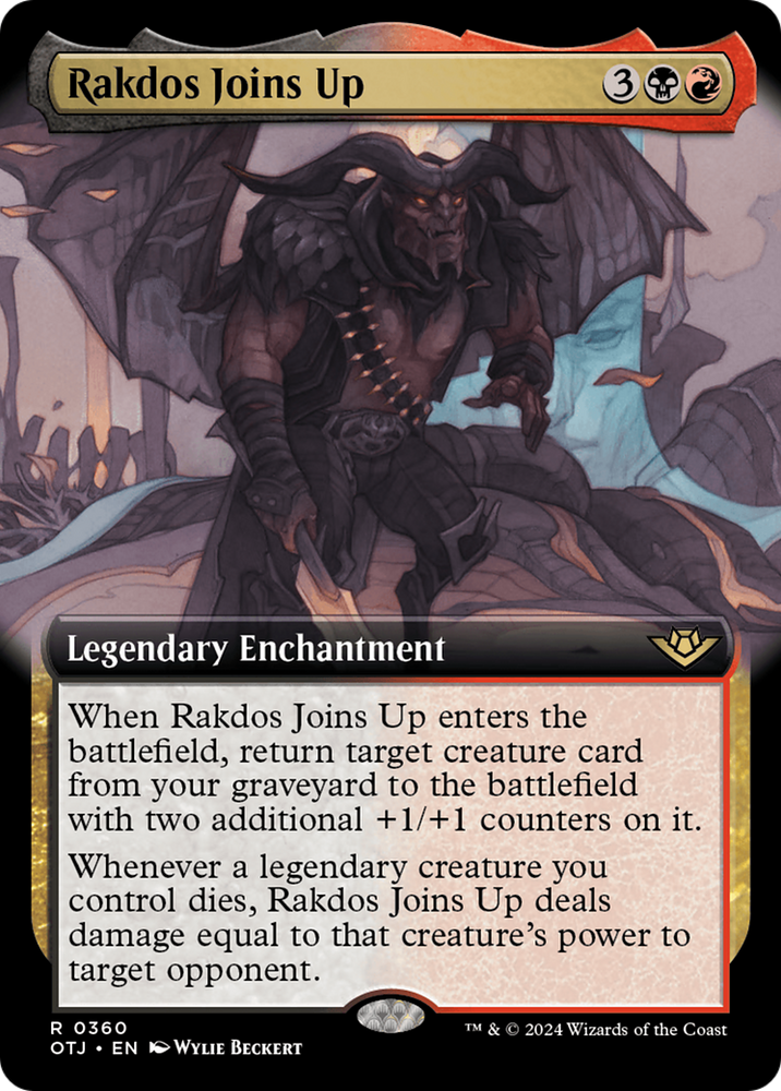 Rakdos Joins Up (Extended Art) [Outlaws of Thunder Junction] Magic: The Gathering