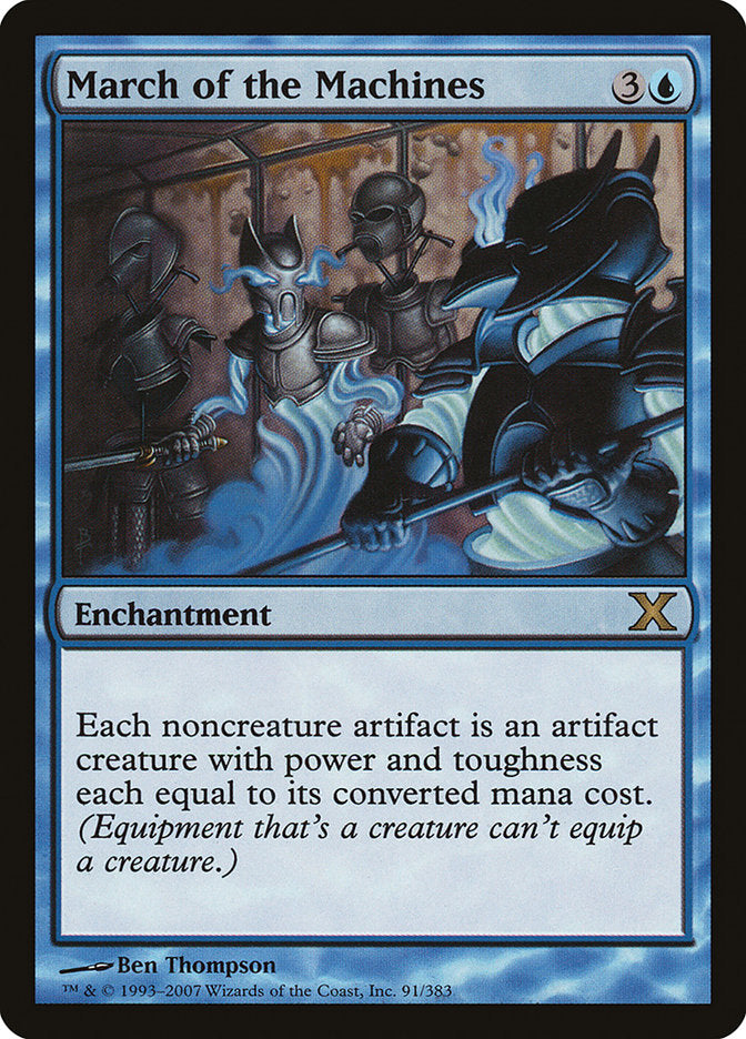 March of the Machines [Tenth Edition] Magic: The Gathering