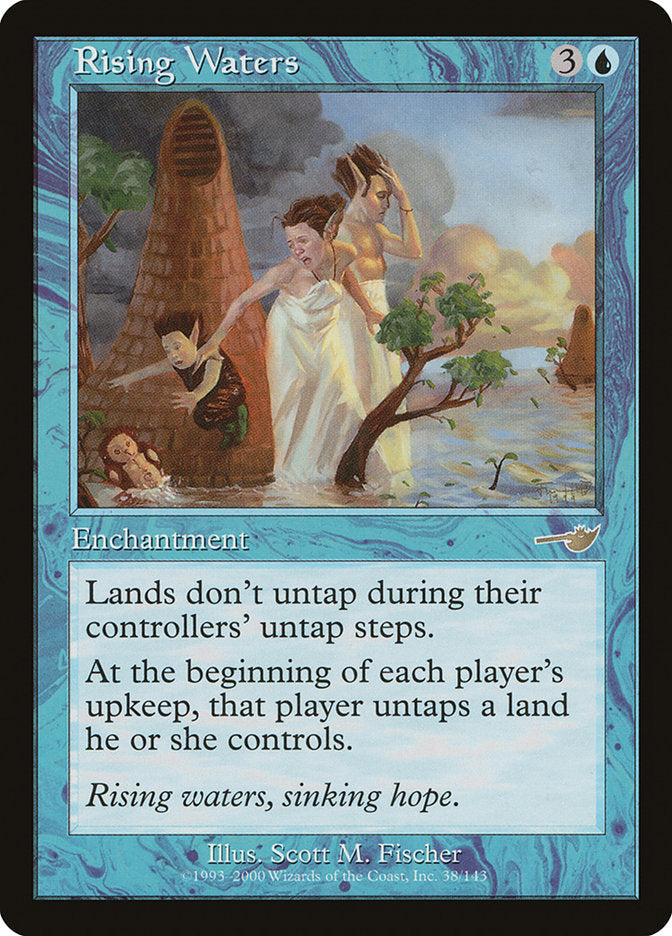 Rising Waters [Nemesis] Magic: The Gathering
