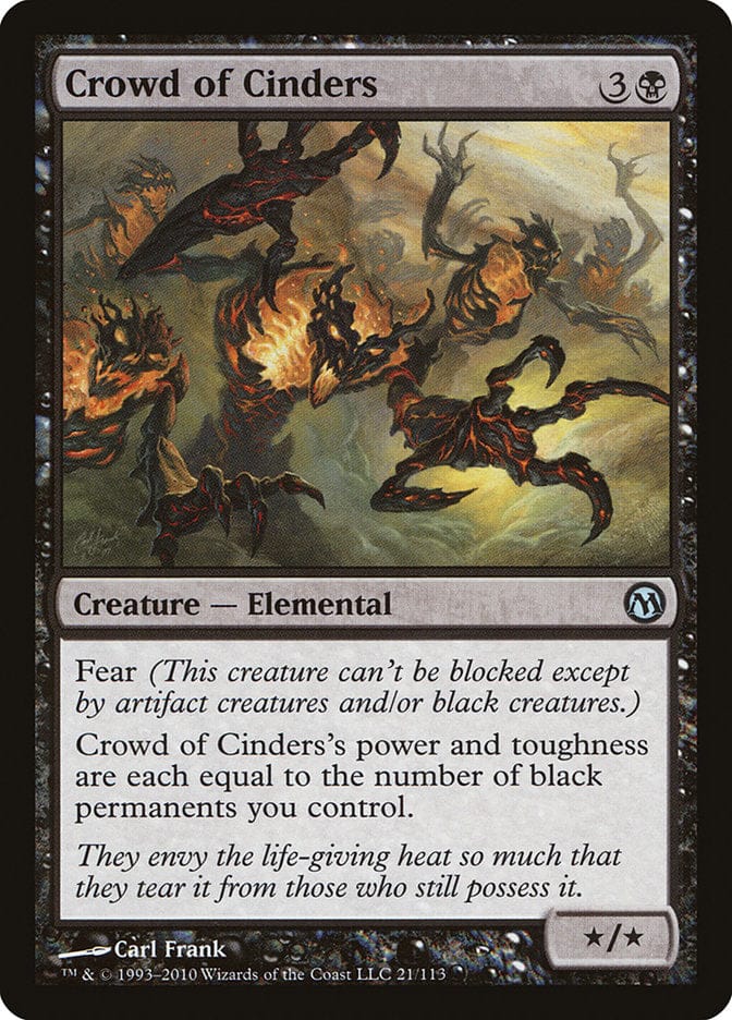 Crowd of Cinders [Duels of the Planeswalkers] Magic: The Gathering