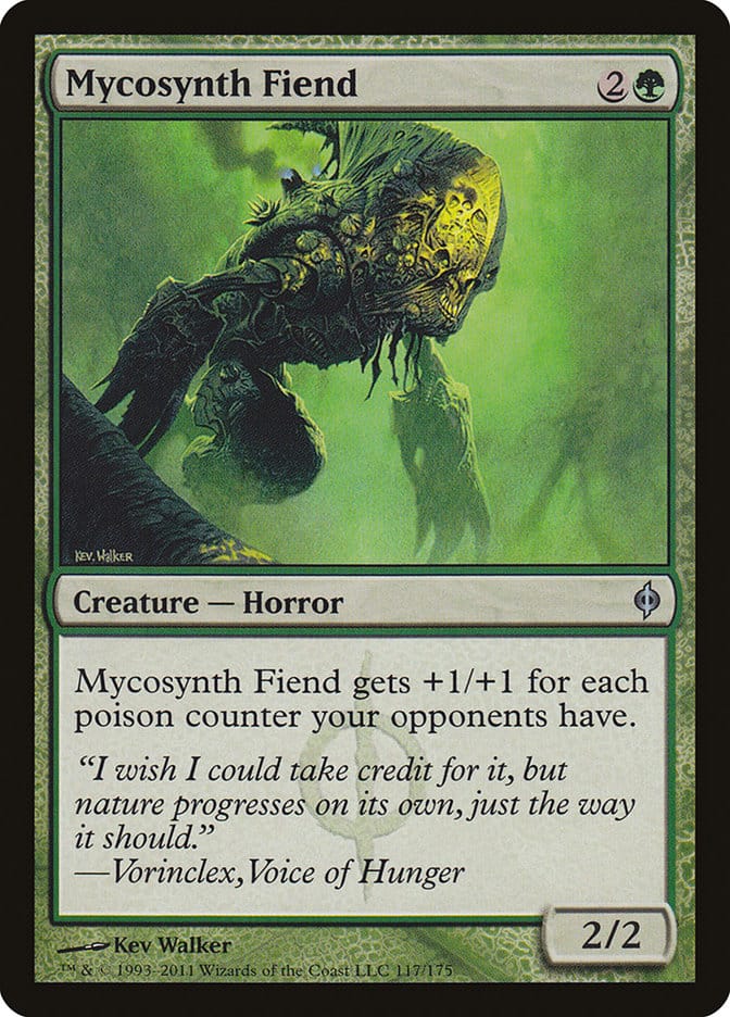 Mycosynth Fiend [New Phyrexia] Magic: The Gathering