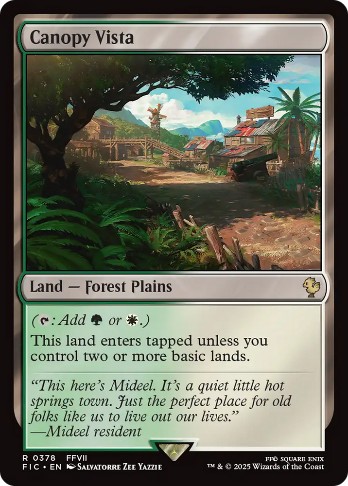Canopy Vista [FINAL FANTASY Commander] Magic: The Gathering