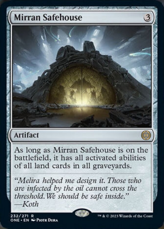 Mirran Safehouse [Phyrexia: All Will Be One] Magic: The Gathering