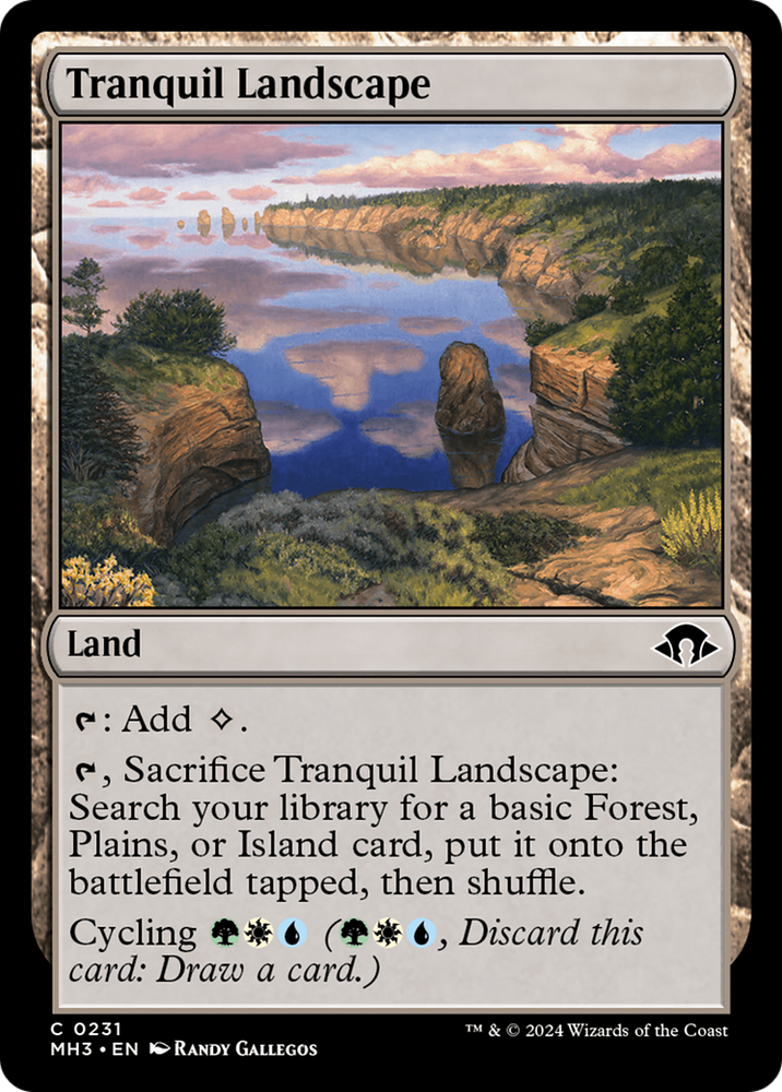 Tranquil Landscape [Modern Horizons 3] Magic: The Gathering