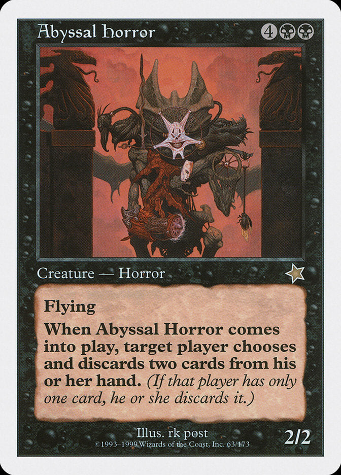 Abyssal Horror [Starter 1999] Magic: The Gathering