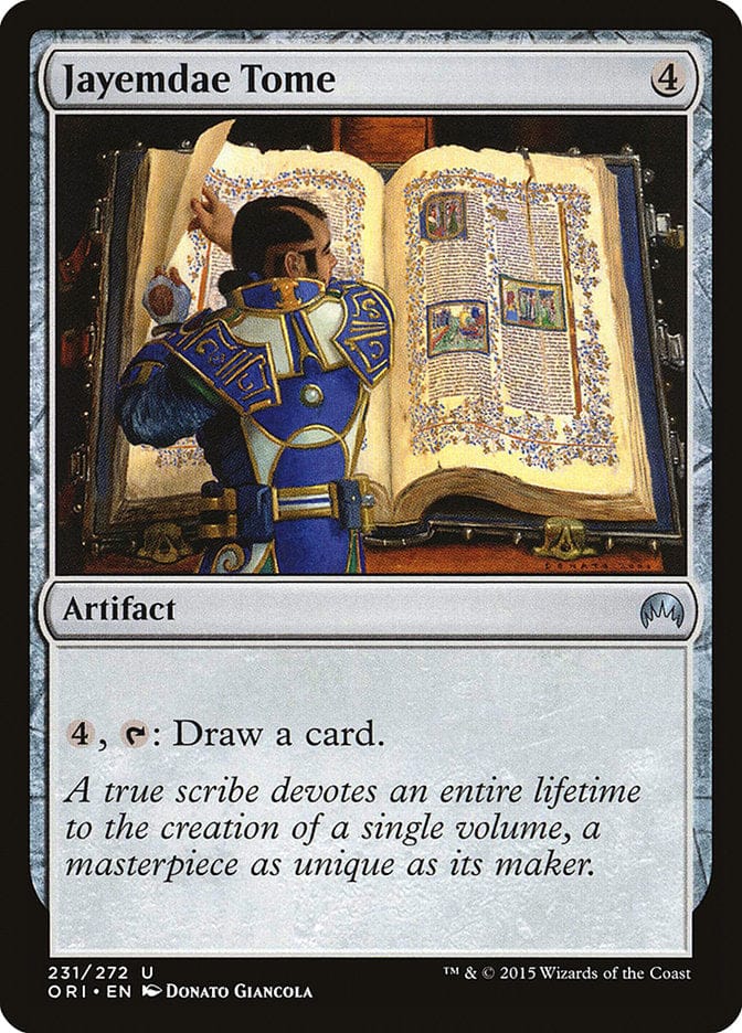 Jayemdae Tome [Magic Origins] Magic: The Gathering