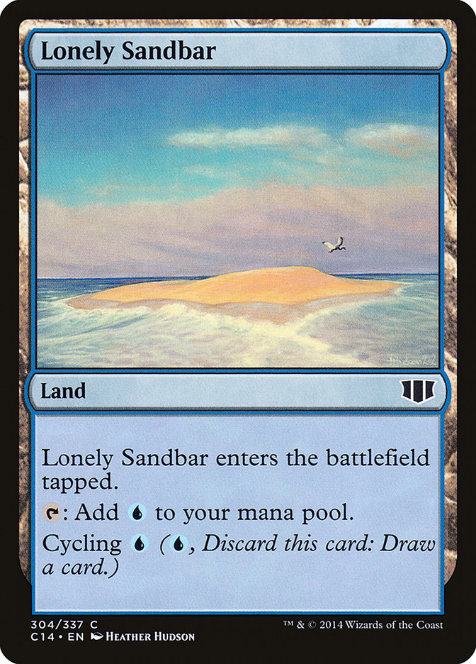 Lonely Sandbar [Commander 2014] Magic: The Gathering