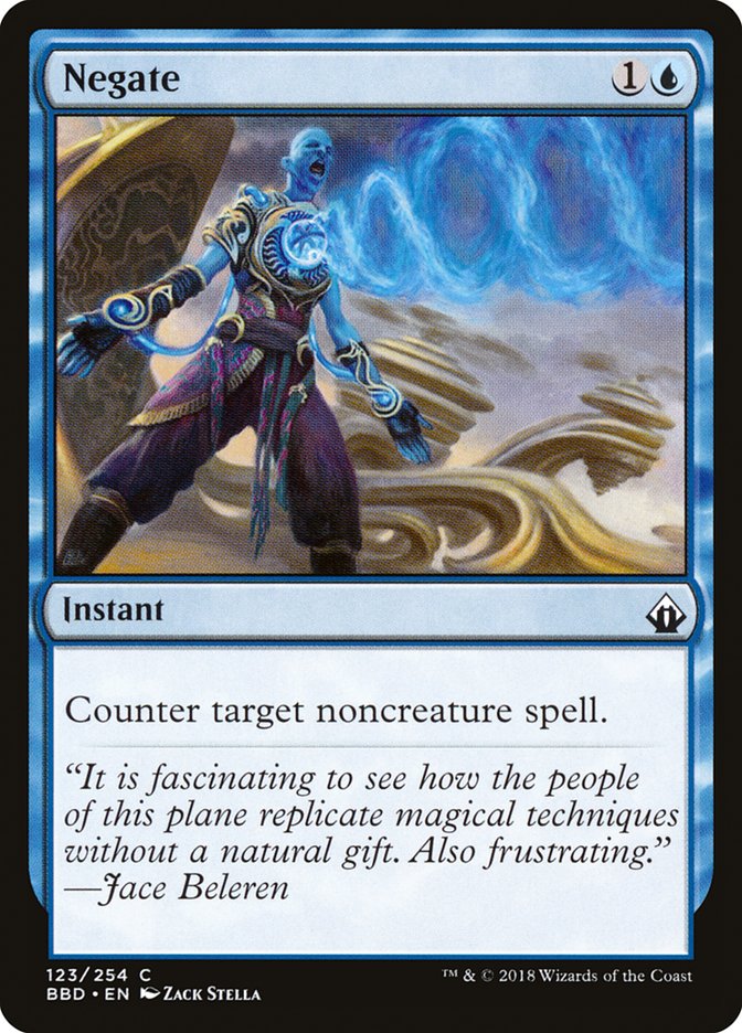 Negate [Battlebond] Magic: The Gathering