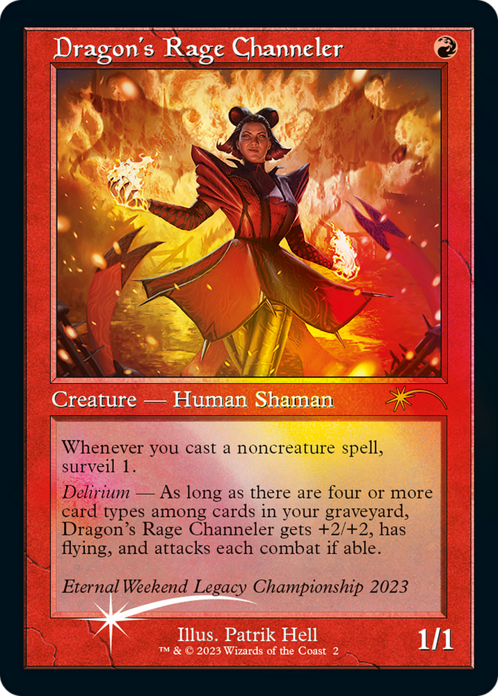 Dragon's Rage Channeler (Eternal Weekend 2023 Promo) [Eternal Weekend] Magic: The Gathering