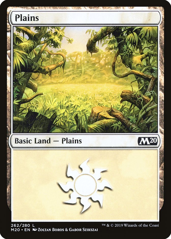 Plains (262) [Core Set 2020] Magic: The Gathering