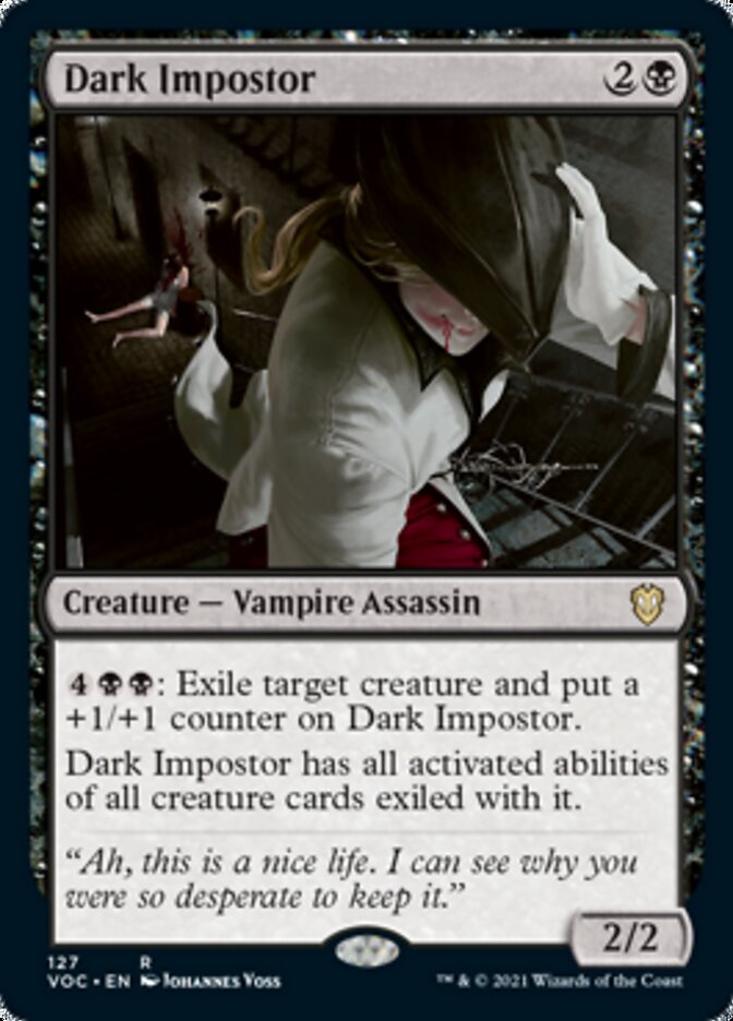 Dark Impostor [Innistrad: Crimson Vow Commander] Magic: The Gathering