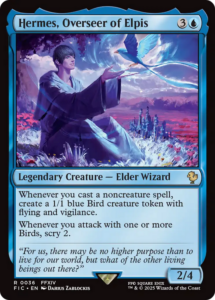 Hermes, Overseer of Elpis [FINAL FANTASY Commander] Magic: The Gathering