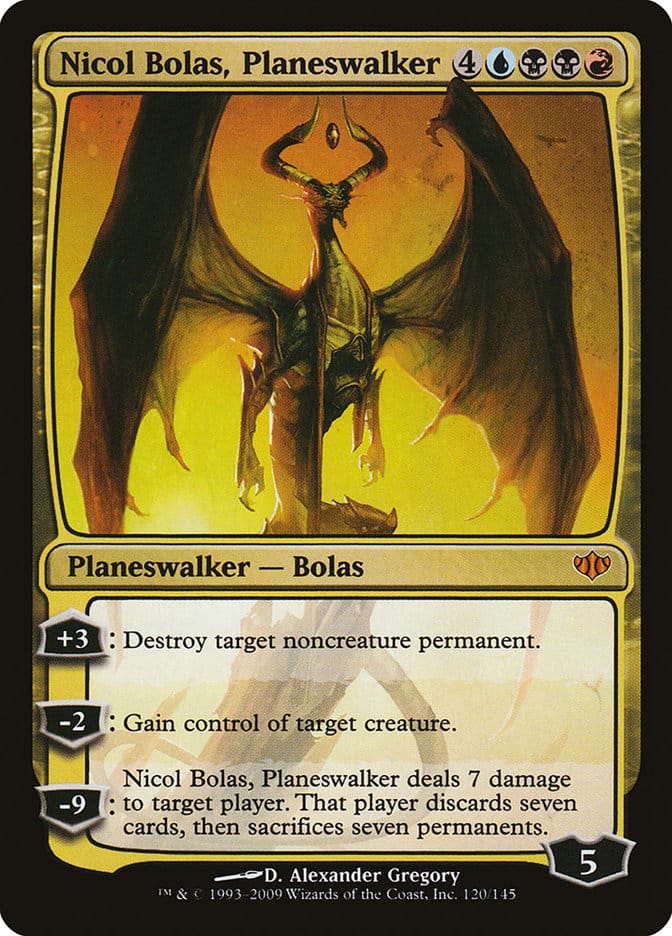 Nicol Bolas, Planeswalker [Conflux] Magic: The Gathering
