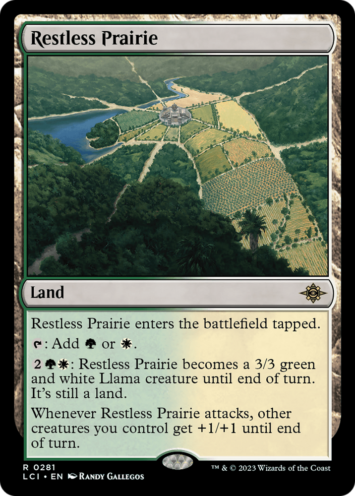 Restless Prairie [The Lost Caverns of Ixalan] Magic: The Gathering
