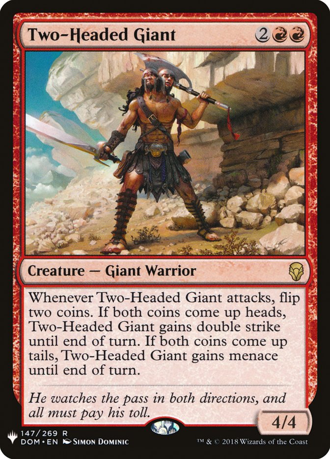 Two-Headed Giant [Mystery Booster] Magic: The Gathering