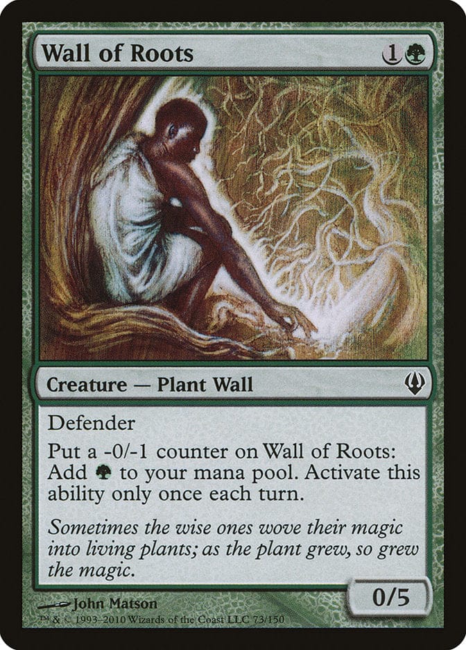 Wall of Roots [Archenemy] Magic: The Gathering