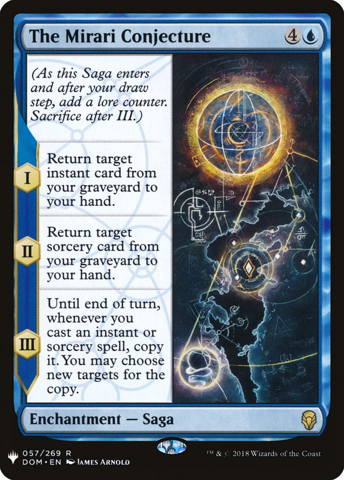 The Mirari Conjecture [Mystery Booster] Magic: The Gathering