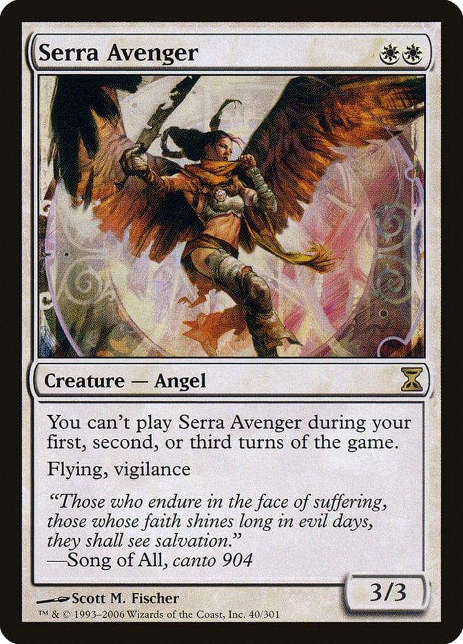 Serra Avenger [Time Spiral] Magic: The Gathering