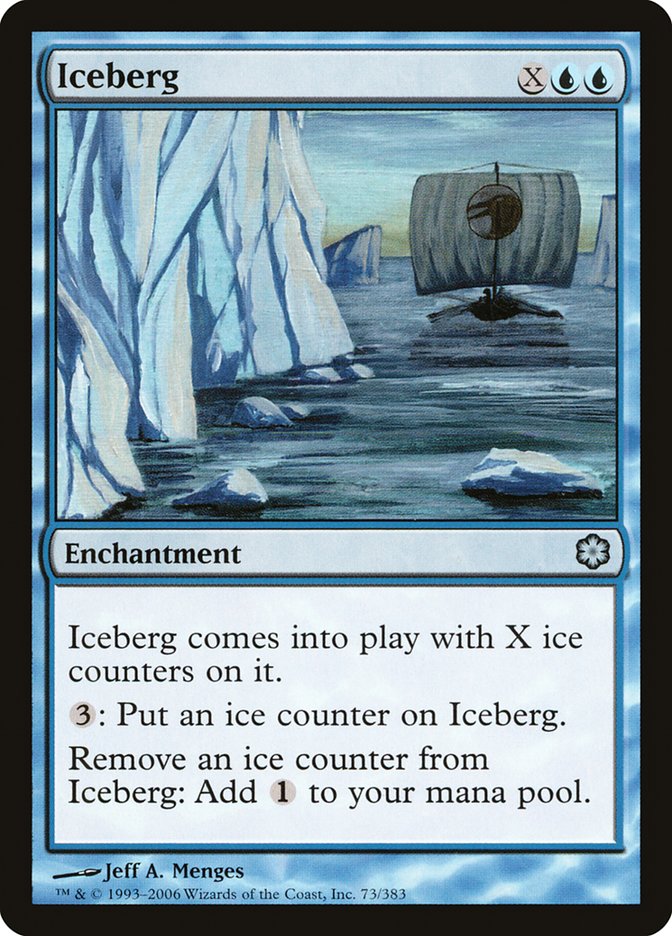 Iceberg [Coldsnap Theme Decks] Magic: The Gathering