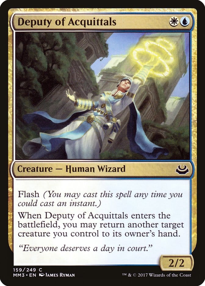 Deputy of Acquittals [Modern Masters 2017] Magic: The Gathering
