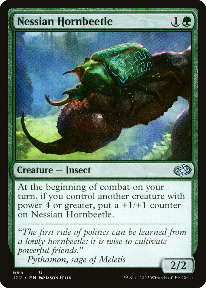 Nessian Hornbeetle [Jumpstart 2022] Magic: The Gathering