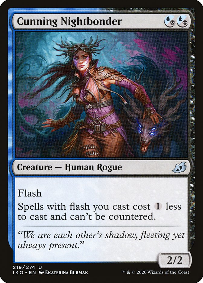 Cunning Nightbonder [Ikoria: Lair of Behemoths] Magic: The Gathering
