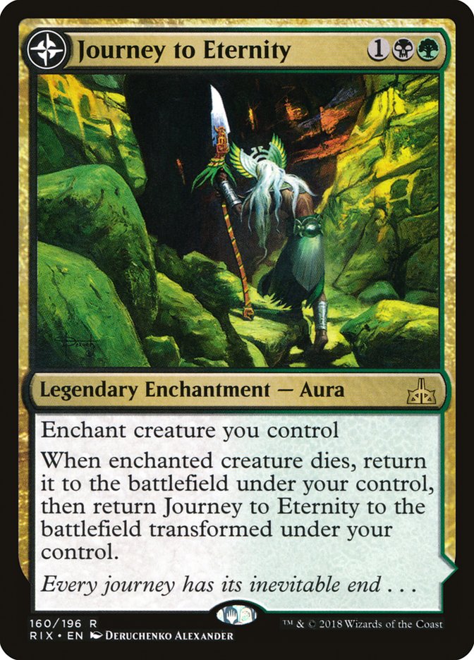 Journey to Eternity // Atzal, Cave of Eternity [Rivals of Ixalan] Magic: The Gathering