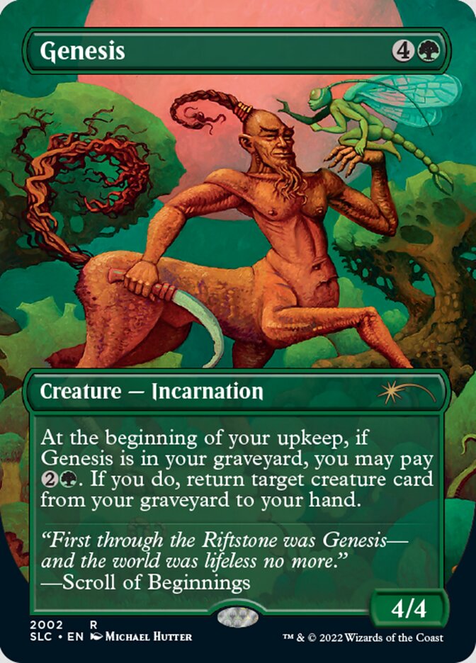 Genesis (Borderless) [Secret Lair Countdown Kit] Magic: The Gathering