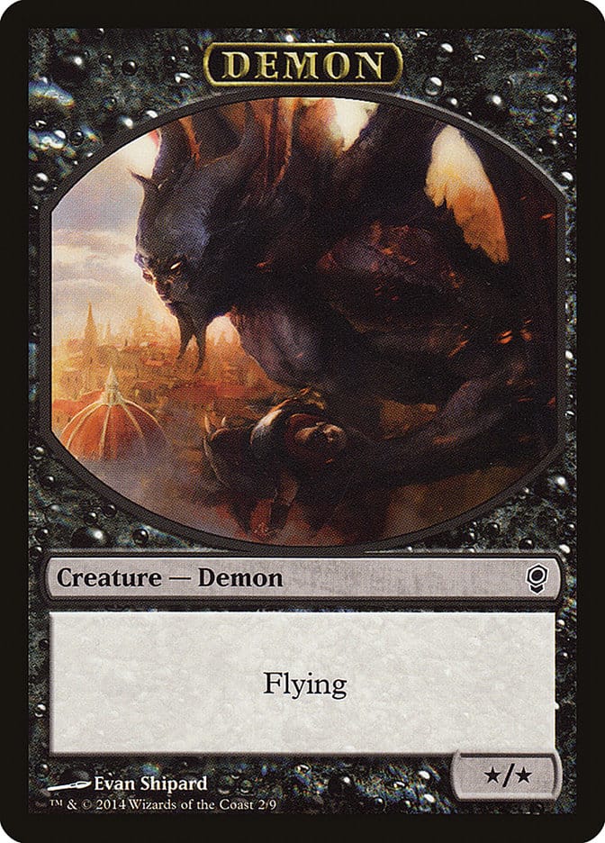 Demon Token [Conspiracy Tokens] Magic: The Gathering