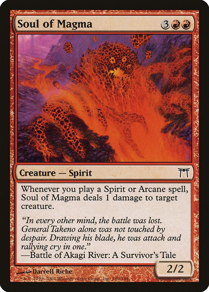 Soul of Magma [Champions of Kamigawa] Magic: The Gathering