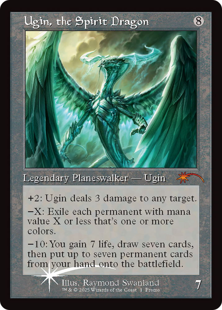 Ugin, the Spirit Dragon (Retro Frame) [Secret Lair Drop Series] Magic: The Gathering