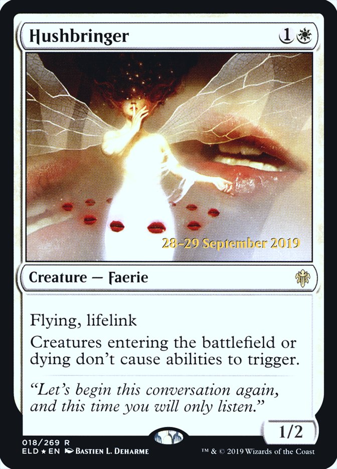 Hushbringer [Throne of Eldraine Prerelease Promos] Magic: The Gathering