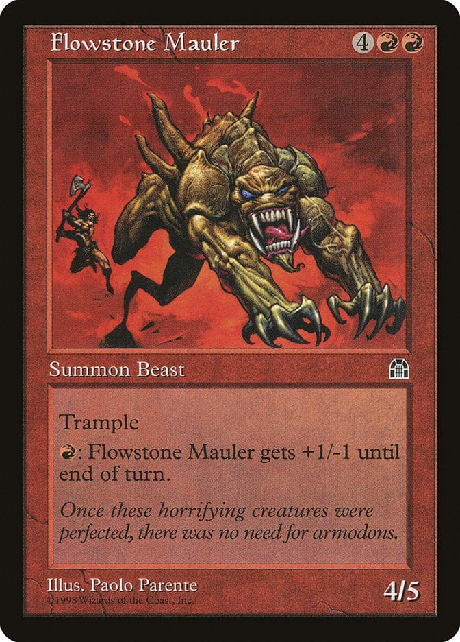 Flowstone Mauler [Stronghold] Magic: The Gathering