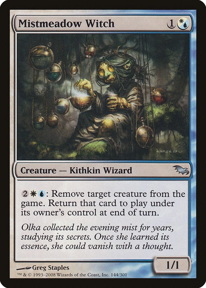 Mistmeadow Witch [Shadowmoor] Magic: The Gathering