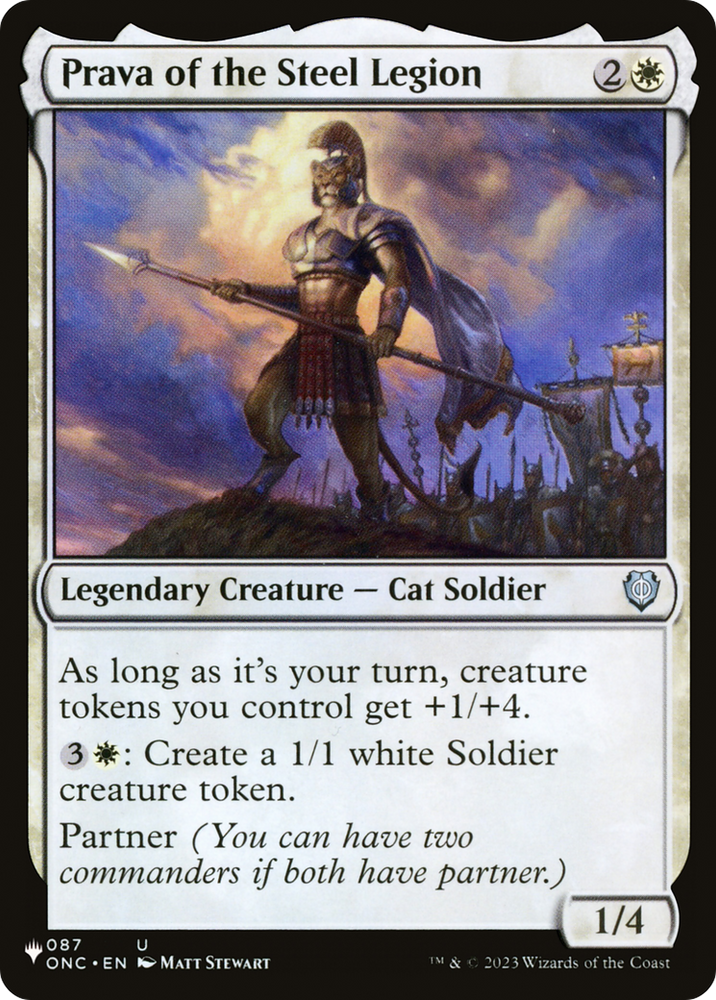 Prava of the Steel Legion [The List] Magic: The Gathering