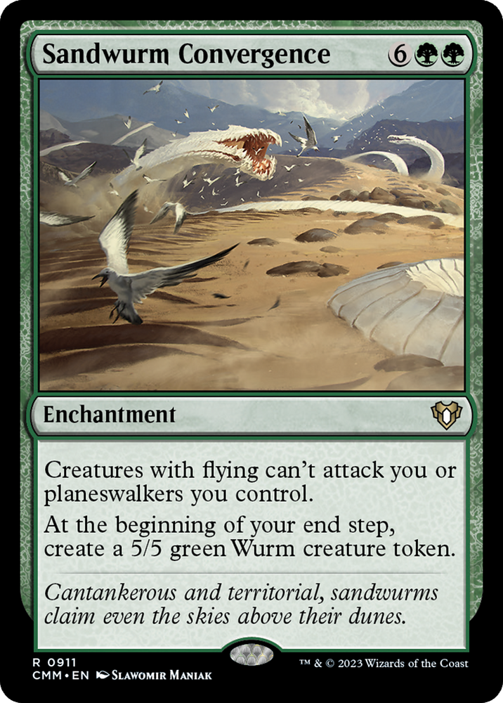 Sandwurm Convergence [Commander Masters] Magic: The Gathering