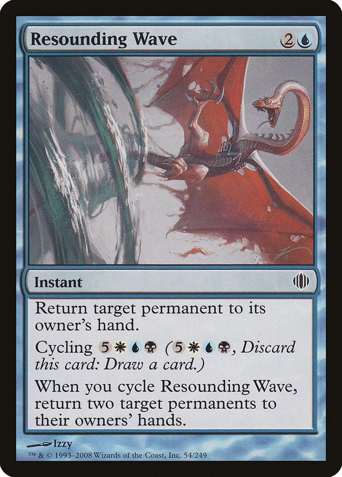 Resounding Wave [Shards of Alara] Magic: The Gathering
