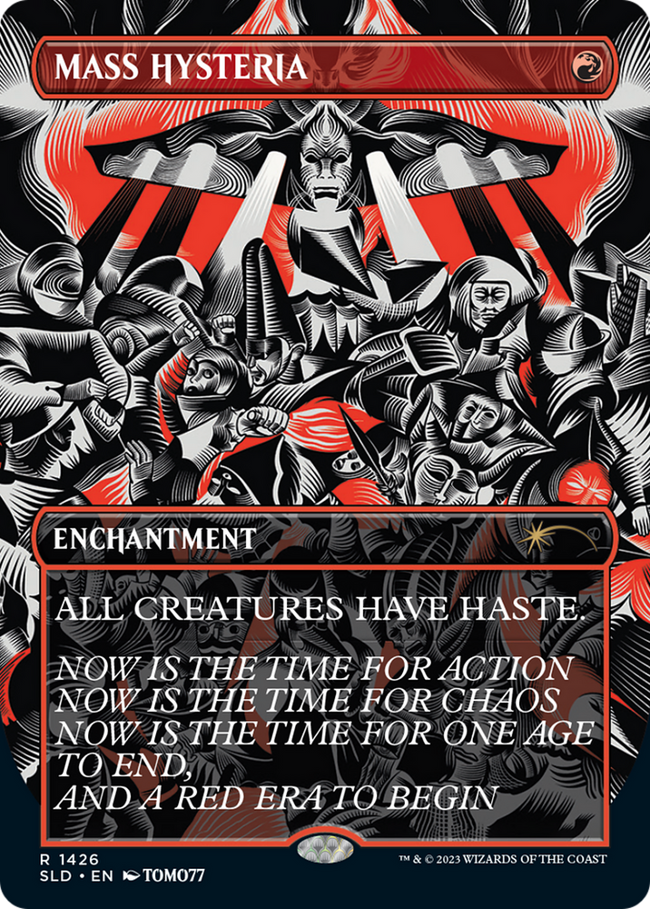 Mass Hysteria [Secret Lair Drop Series] Magic: The Gathering