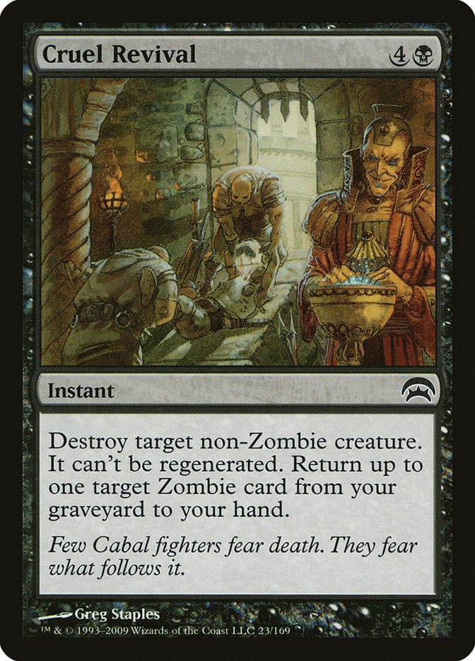 Cruel Revival [Planechase] Magic: The Gathering