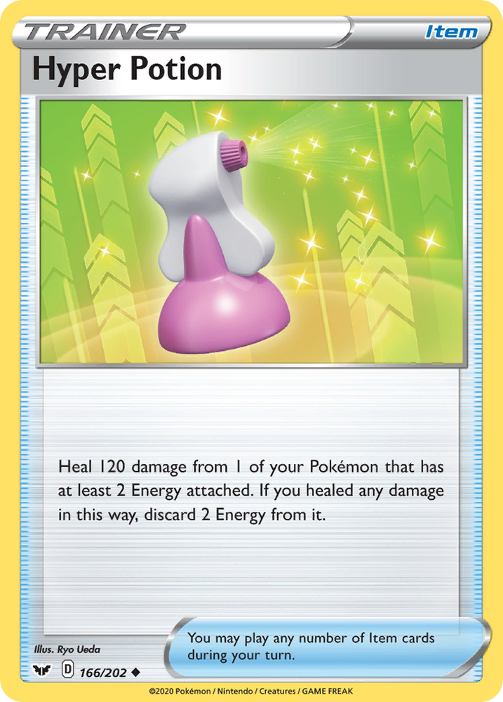 Hyper Potion (166/202) [Sword & Shield: Base Set] Pokémon