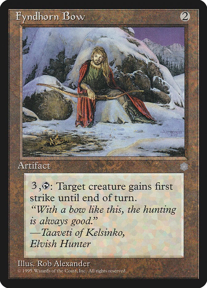 Fyndhorn Bow [Ice Age] Magic: The Gathering