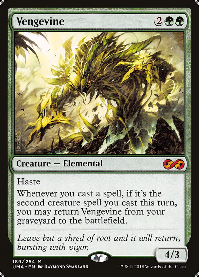 Vengevine [Ultimate Masters] Magic: The Gathering