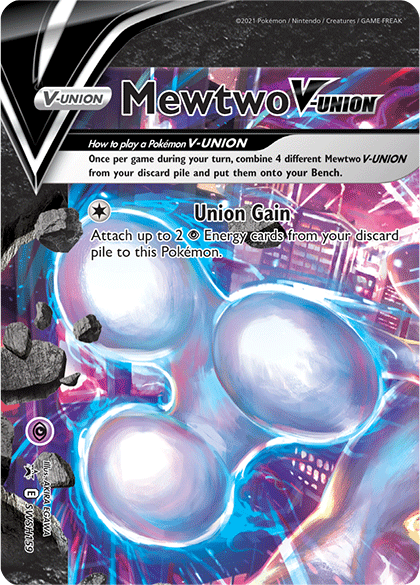 Mewtwo V-Union (SWSH159) [Sword & Shield: Black Star Promos] Pokémon