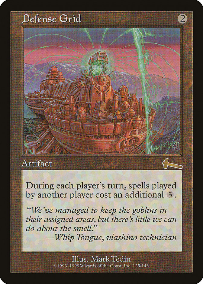 Defense Grid [Urza's Legacy] Magic: The Gathering
