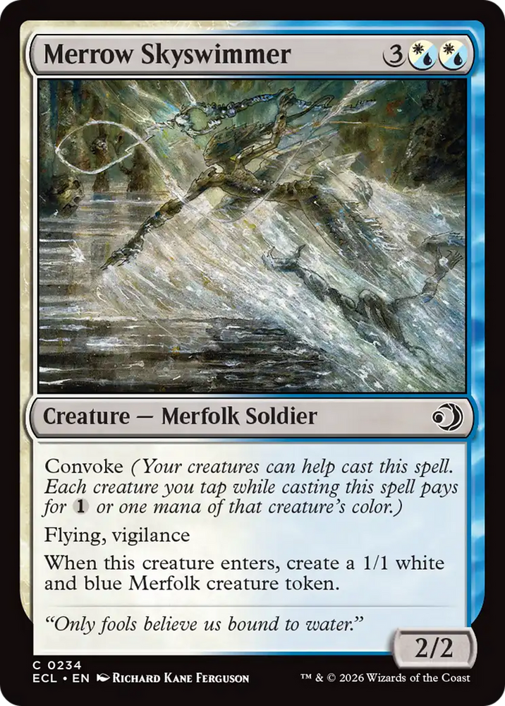 Merrow Skyswimmer [Lorwyn Eclipsed] Magic: The Gathering